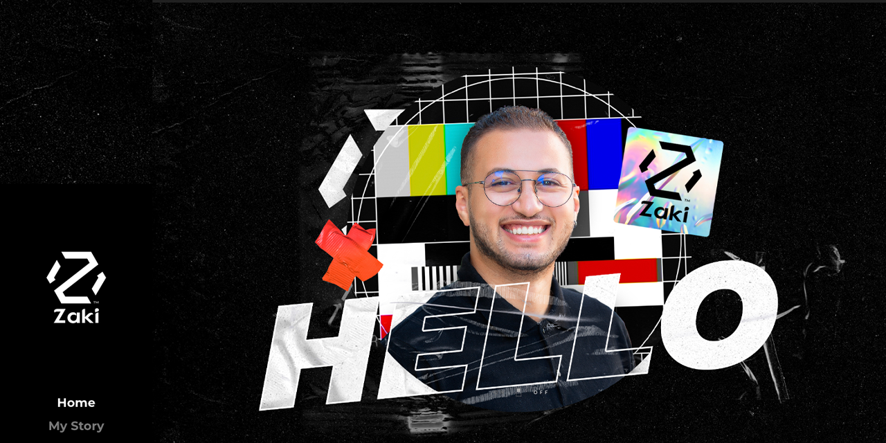 ABARRI Tech created the portfolio website for Mohamed Benzaki, a media artist and art director, along with setting up his professional email system.